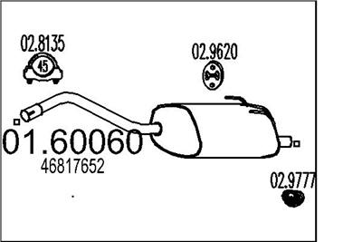 MTS 01.60060 EAN: 8033464026905.
