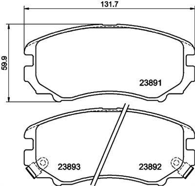 HELLA 8DB 355 010-991 Číslo výrobce: T1412. EAN: 4082300355307.