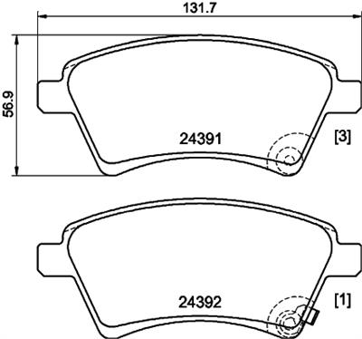 HELLA 8DB 355 012-511 Číslo výrobce: T1616. EAN: 4082300356823.