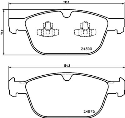 HELLA 8DB 355 014-541 Číslo výrobce: T1845. EAN: 4082300358858.