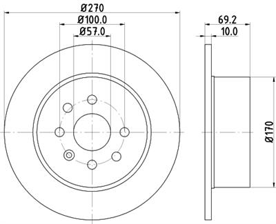 HELLA 8DD 355 104-661 Číslo výrobce: 52427PRO. EAN: 4082300369328.