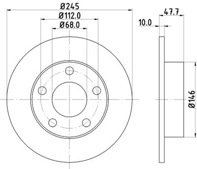 HELLA 8DD 355 105-681 Číslo výrobce: 53952PRO. EAN: 4082300370348.