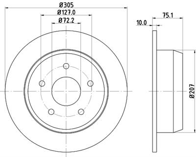 HELLA 8DD 355 108-611 Číslo výrobce: 54137. EAN: 4082300373271.