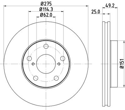 HELLA 8DD 355 118-691 Číslo výrobce: 54397PRO. EAN: 4082300493955.