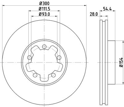 HELLA 8DD 355 113-281 Číslo výrobce: 54519PRO. EAN: 4082300377941.