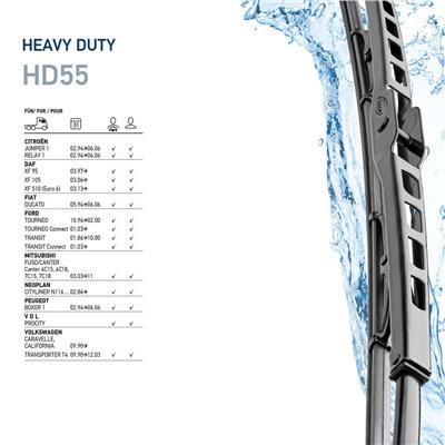 HELLA 9XW 184 107-221 Číslo výrobce: HD55. EAN: 4082300302530.