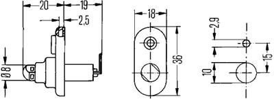 HELLA 6ZF 004 365-031 EAN: 4082300191332.