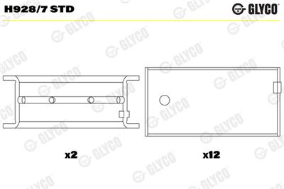 GLYCO H928/7 STD Číslo výrobce: H928/7. EAN: 5010874488151.