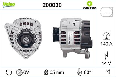 VALEO 200030 EAN: 3276422000301.