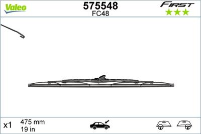 VALEO 575548 Číslo výrobce: FC48. EAN: 3276425755482.