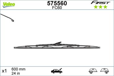 VALEO 575560 Číslo výrobce: FC60. EAN: 3276425755604.