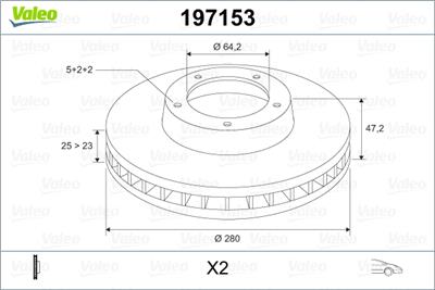 VALEO 197153 EAN: 3276421971534.