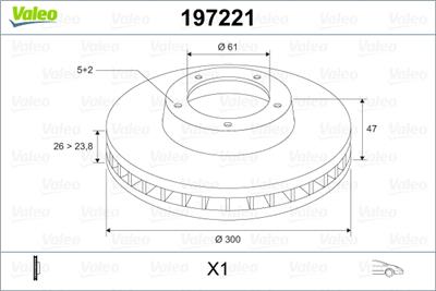 VALEO 197221 EAN: 3276421972210.