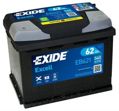 EXIDE EB621 Číslo výrobce: 56221GUG. EAN: 3661024034548.