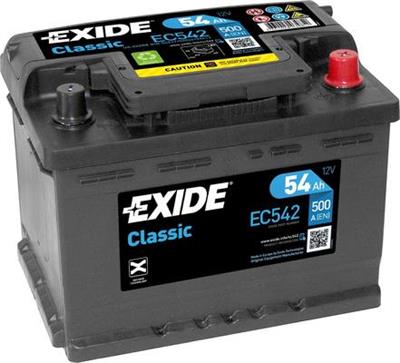 EXIDE EC542 Číslo výrobce: 550 46. EAN: 3661024034852.