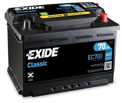 EXIDE EC700 EAN: 3661024034821.
