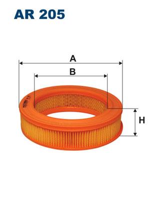 FILTRON AR 205 EAN: 5904608002051.