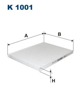 FILTRON K 1001 EAN: 5904608010018.