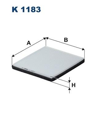 FILTRON K 1183 EAN: 5904608801838.