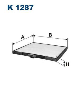 FILTRON K 1287 EAN: 5904608802873.