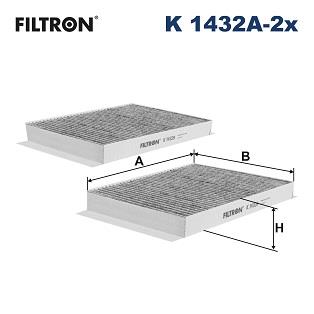 FILTRON K 1432A-2x EAN: 5904608904324.