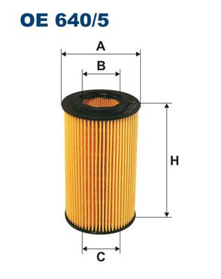 FILTRON OE 640/5 EAN: 5904608056405.