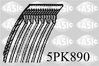 SASIC 5PK890 Číslo výrobce: 5PK890. EAN: 3660872462213.