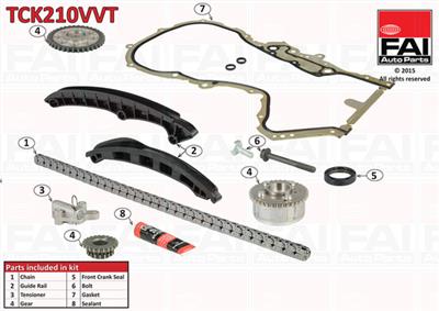 FAI AutoParts TCK210VVT EAN: 5027049379855.
