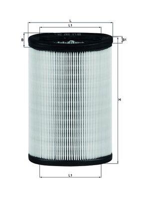 MAHLE ORIGINAL LX 597 Číslo výrobce: 79606534. EAN: 4009026036143.