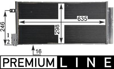 MAHLE ORIGINAL AC 505 000P Číslo výrobce: 351304721. EAN: 4057635023818.