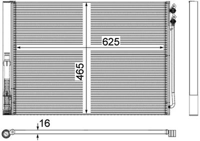 MAHLE ORIGINAL AC 567 000P Číslo výrobce: 351309141. EAN: 4057635024419.