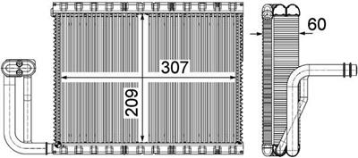 MAHLE ORIGINAL AE 104 000P Číslo výrobce: 351331111. EAN: 4057635044547.