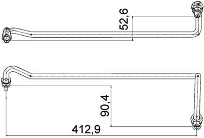MAHLE ORIGINAL AHX 4 000P Číslo výrobce: 376755561. EAN: 4057635047746.