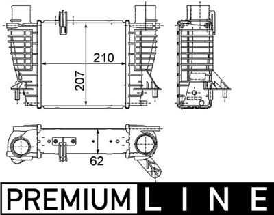 MAHLE ORIGINAL CI 264 000P Číslo výrobce: 8ML 376 756-621. EAN: 4057635064286.
