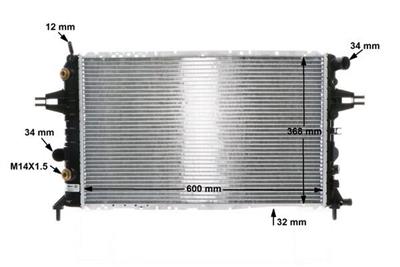 MAHLE ORIGINAL CR 229 000S Číslo výrobce: 376710334. EAN: 4057635082143.