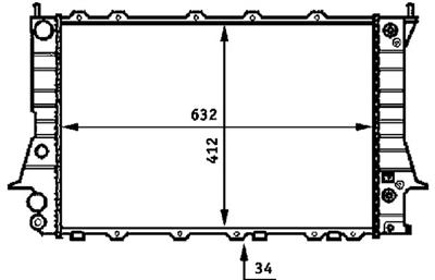 MAHLE ORIGINAL CR 413 000S Číslo výrobce: 376715081. EAN: 4057635084901.