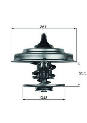 MAHLE ORIGINAL TX 18 75D Číslo výrobce: 2.082.75.312. EAN: 4250192902750.