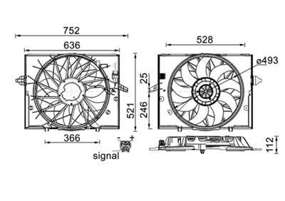 MAHLE ORIGINAL CFF 336 000S Číslo výrobce: 351104451. EAN: 4057635058339.