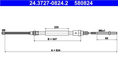 ATE 24.3727-0824.2 Číslo výrobce: 580824. EAN: 4006633041560.
