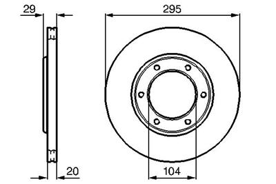 BOSCH 0 986 478 257 Číslo výrobce: BD204. EAN: 4047024199491.
