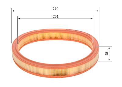 BOSCH 1 457 429 775 Číslo výrobce: S 9775. EAN: 3165141081572.