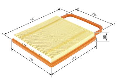 BOSCH 1 457 433 574 Číslo výrobce: S 3574. EAN: 3165143544198.