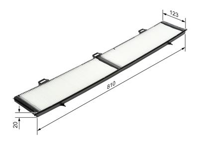 BOSCH 1 987 432 124 Číslo výrobce: M 2124. EAN: 4047024655911.