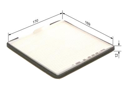 BOSCH 1 987 432 164 Číslo výrobce: M 2164. EAN: 4047024135178.