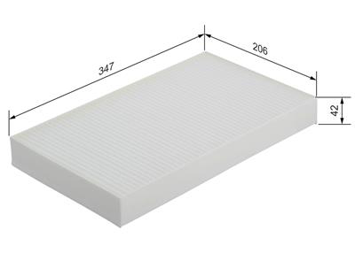 BOSCH 1 987 432 195 Číslo výrobce: M 2195. EAN: 4047024655874.
