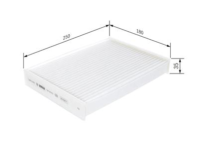 BOSCH 1 987 435 010 Číslo výrobce: M 5010. EAN: 4047025249027.