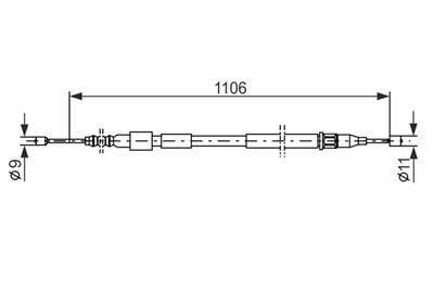 BOSCH 1 987 477 529 Číslo výrobce: BC391. EAN: 3165143518687.