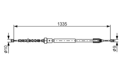 BOSCH 1 987 477 783 Číslo výrobce: BC634. EAN: 3165143642498.