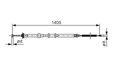 BOSCH 1 987 477 927 Číslo výrobce: BC761. EAN: 4047023054753.