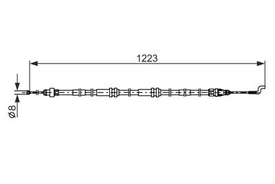 BOSCH 1 987 482 862 Číslo výrobce: BC2862. EAN: 4047026480351.